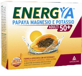 ENERGYA PAPAYA MAGNESIO POTASSIO 50+ 14 BUSTINE - Farmamood