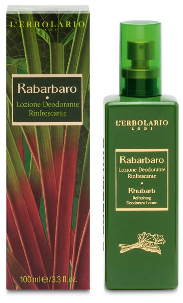 RABARBARO LOZIONE DEODORANTE RINFRESCANTE 100 ML - Farmamood