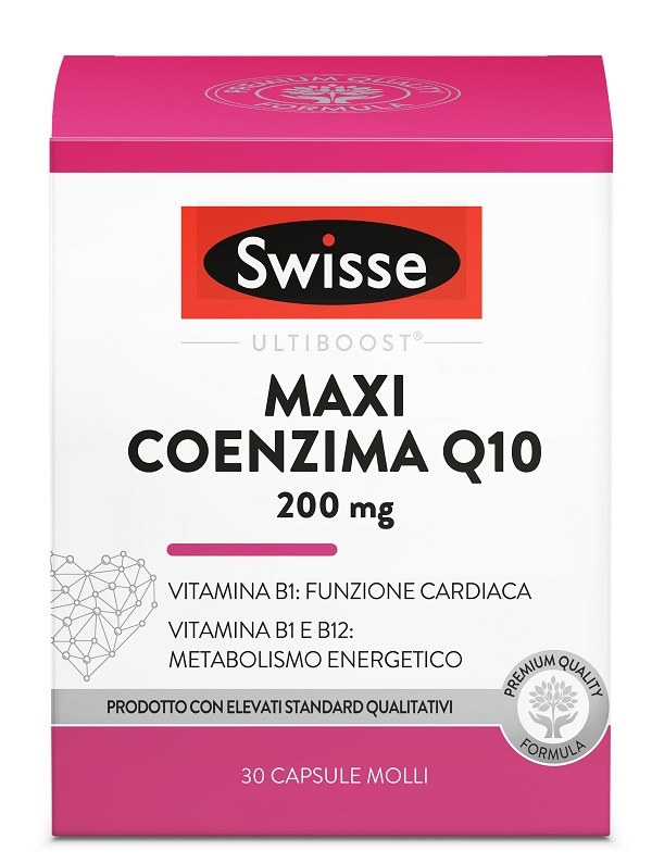 SWISSE MAXI COENZIMA Q10 200 MG 30 CAPSULE - Farmamood
