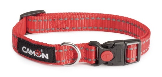 COLLARE LOWTENSION REFLEX ROSSO 20 MM X 33/53 CM - Farmamood