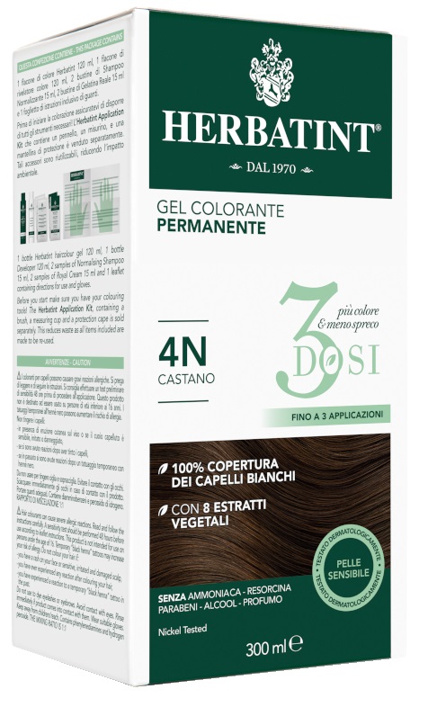 HERBATINT 3DOSI 4N 300 ML - Farmamood