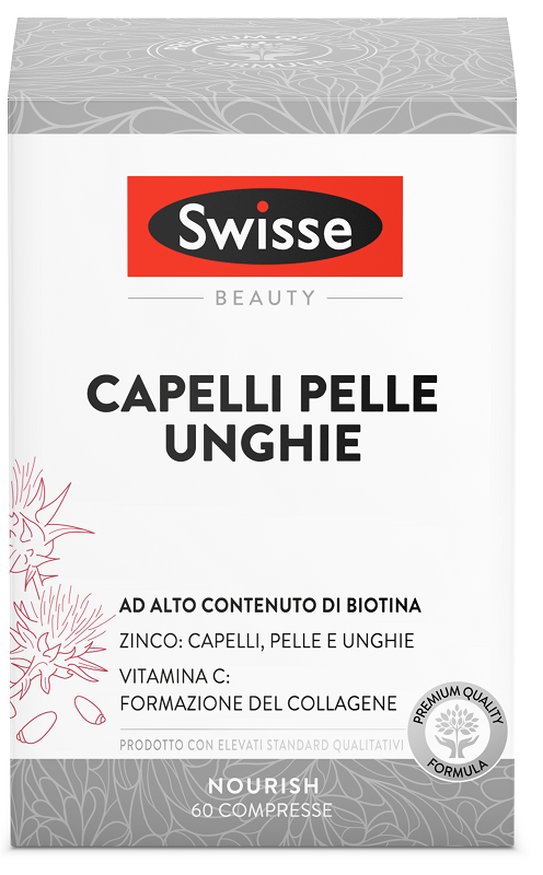 SWISSE CAPELLI PELLE UNGHIE 60 COMPRESSE - Farmamood