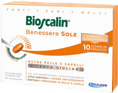 BIOSCALIN SOLE 30 + 10 COMPRESSE - Farmamood