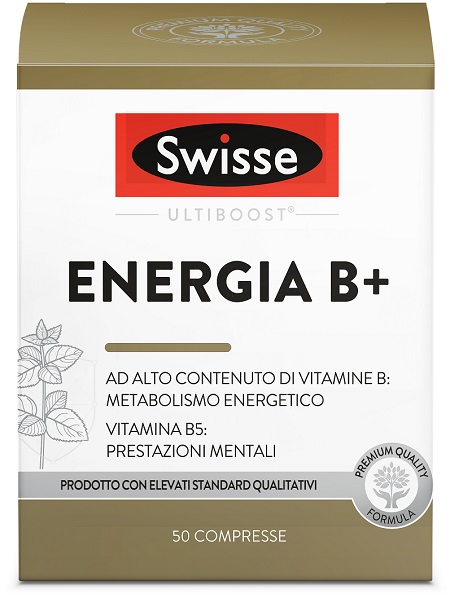SWISSE ENERGIA B+ 50 COMPRESSE - Farmamood