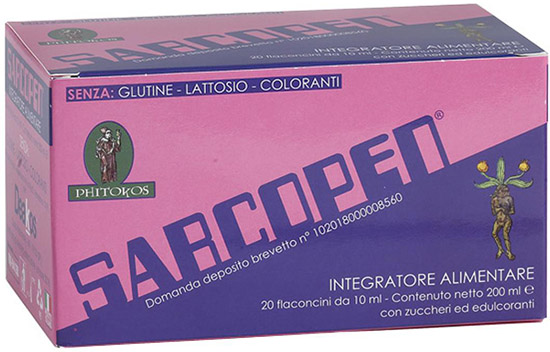 SARCOPEN 20 FLACONCINI 200 ML - Farmamood