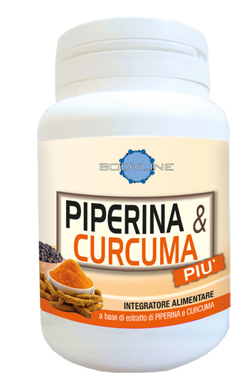 PIPERINA & CURCUMA PIU' 60 CAPSULE - Farmamood