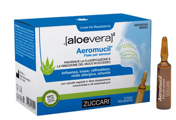 ALOEVERA2 AEROMUCIL 10 FIALE 5 ML - Farmamood