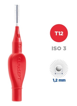 CURASEPT PROXI T12 ROSSO/RED 5 PEZZI - Farmamood