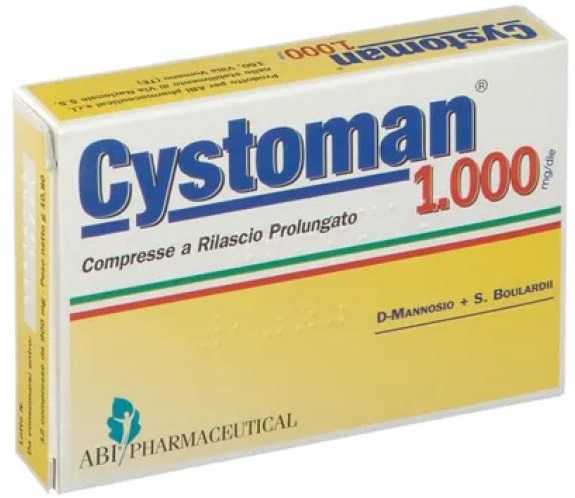 CYSTOMAN 1000 12 COMPRESSE - Farmamood
