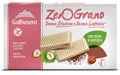 ZEROGRANO WAFER NOCCIOLA 180 G - Farmamood