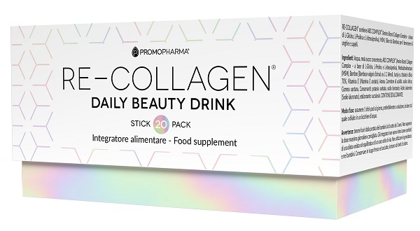 RE-COLLAGEN DAILY BEAUTY DRINK 20 STICK PACK X 12 ML - Farmamood