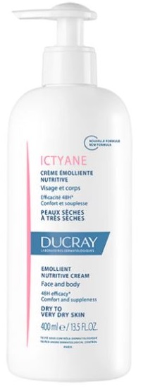 ICTYANE CREMA EMOLLIENTE NUTRITIVA 400 ML - Farmamood