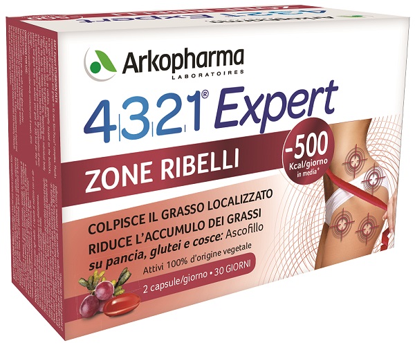 4321 EXPERT ZONE RIBELLI 60 CAPSULE - Farmamood