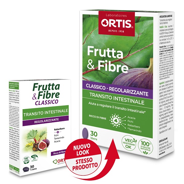 FRUTTA & FIBRE CLASSICO 30 COMPRESSE - Farmamood
