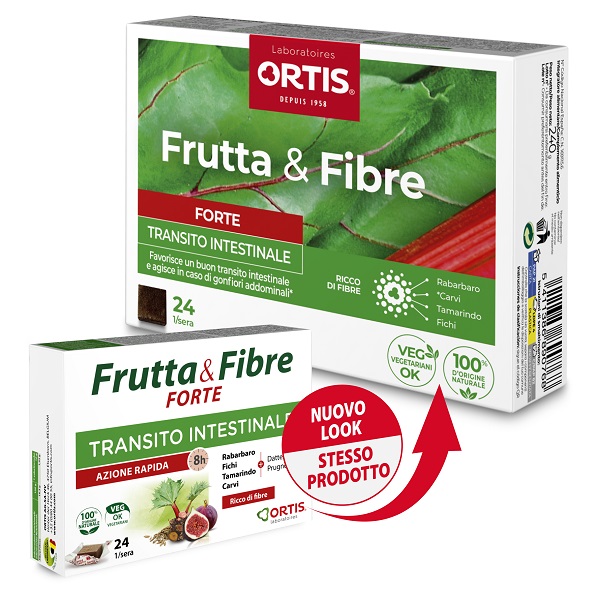 FRUTTA & FIBRE FORTE 24 CUBETTI - Farmamood