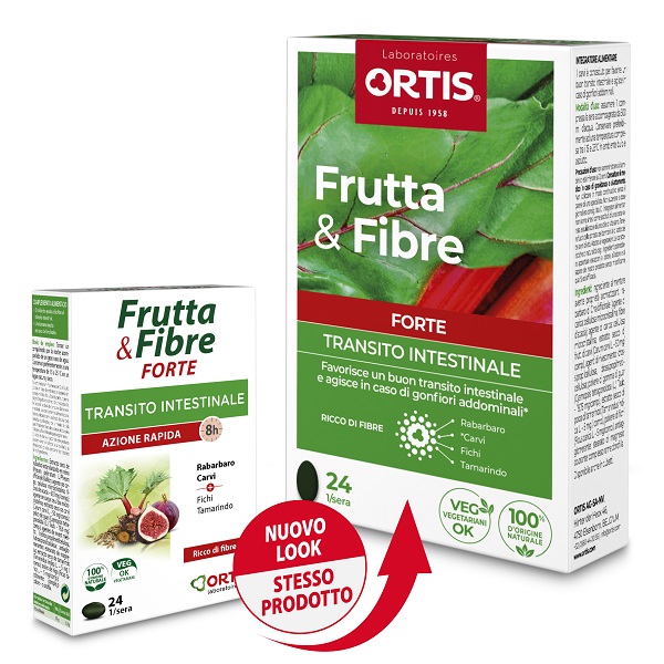 FRUTTA & FIBRE FORTE 24 COMPRESSE - Farmamood