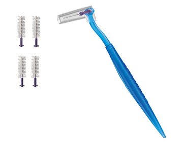 CURAPROX CPS REGULAR CPS 18 CON 4 SCOVOLINI + SUPPORTO - Farmamood