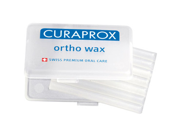 CURAPROX ORTHO WAX 7 PEZZI 46X4 MM DI CERA ORTODONTICA - Farmamood