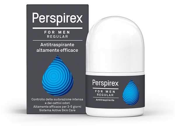 PERSPIREX FOR MEN REGULAR ANTITRASPIRANTE ROLL ON 20 ML - Farmamood