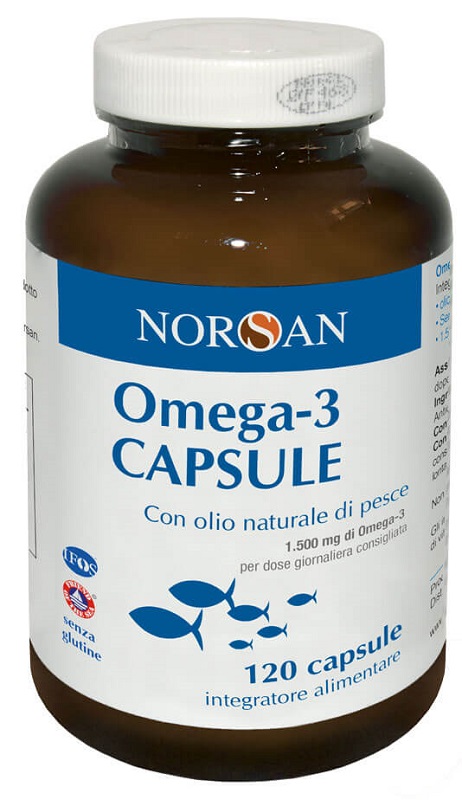 NORSAN OMEGA 3 120 CAPSULE - Farmamood