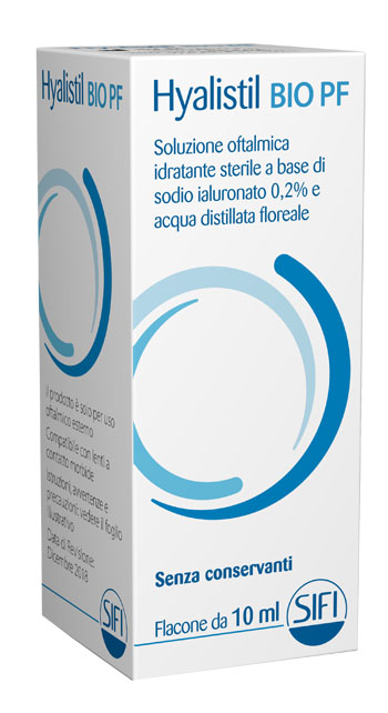 GOCCE OCULARI HA 0,2% E ACQUE DISTILLATE HYALISTIL BIO PF FRUTTI ROSSI 10 ML - Farmamood