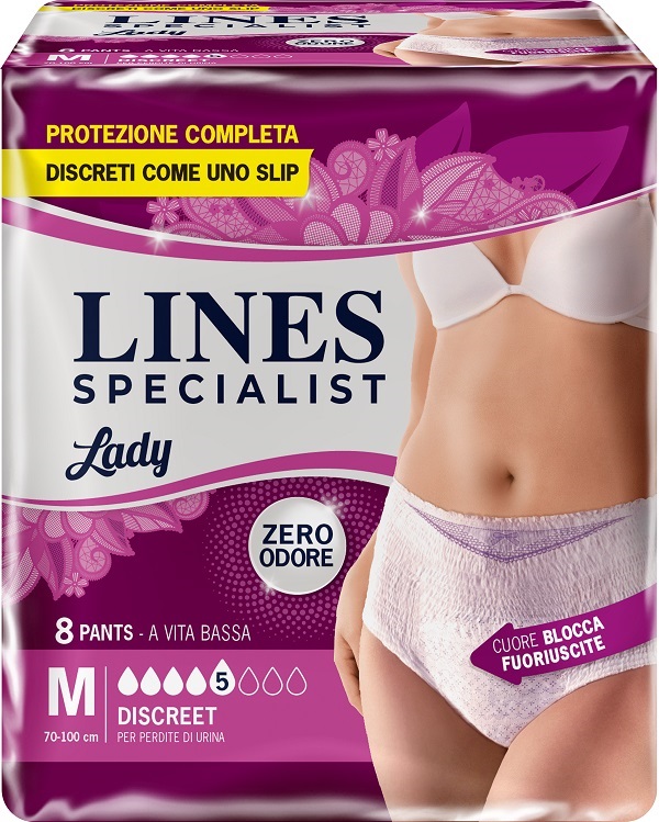 LINES SPECIALIST PANTS DISCREET M FARMA 8 PEZZI - Farmamood