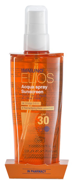 IMMUNO ELIOS ACQUA SPRAY SOLARE BIFASICO SPF30 200 ML - Farmamood