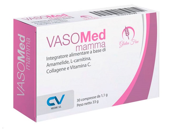 VASOMED MAMMA 30 COMPRESSE - Farmamood