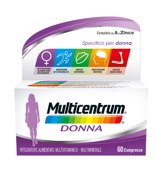 MULTICENTRUM DONNA 60 COMPRESSE - Farmamood