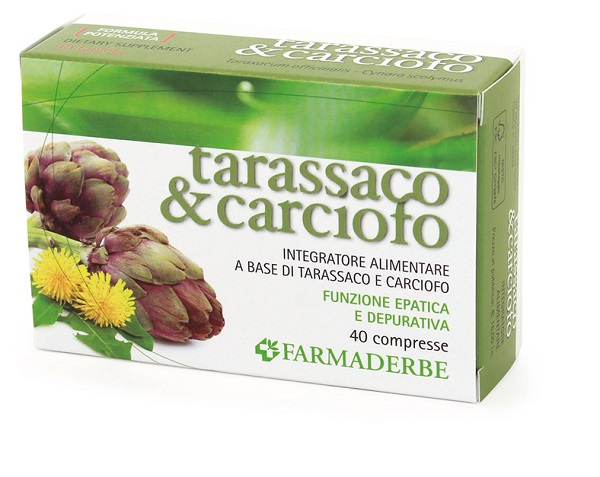 TARASSACO & CARCIOFO 40 COMPRESSE - Farmamood