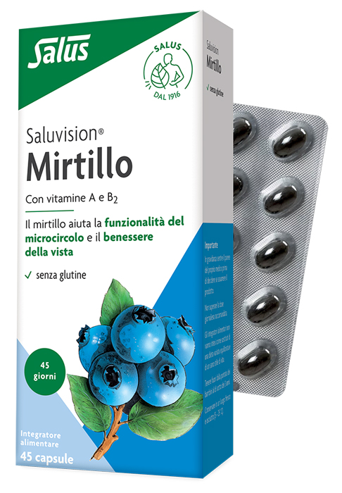 MIRTILLO SALUVISION 45 CAPSULE - Farmamood