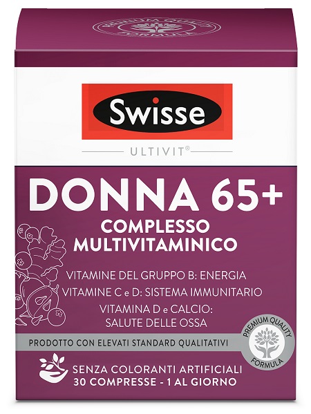 SWISSE DONNA 65+ COMPLESSO MULTIVITAMINICO 30 COMPRESSE - Farmamood