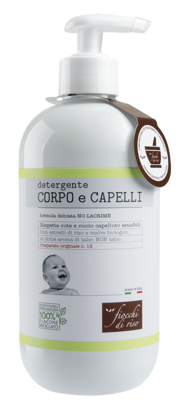 CORPO/CAPELLI TALCO FIOCCHI DI RISO 400 ML - Farmamood