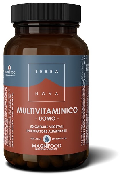TERRANOVA MULTIVITAMINICO UOMO 50 CAPSULE - Farmamood