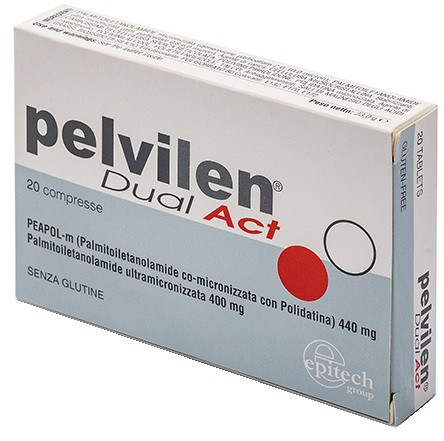 PELVILEN DUAL ACT 20 COMPRESSE - Farmamood