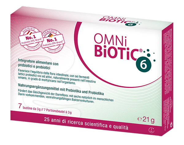 OMNI BIOTIC 6 POLVERE 7 BUSTINE DA 3 G - Farmamood