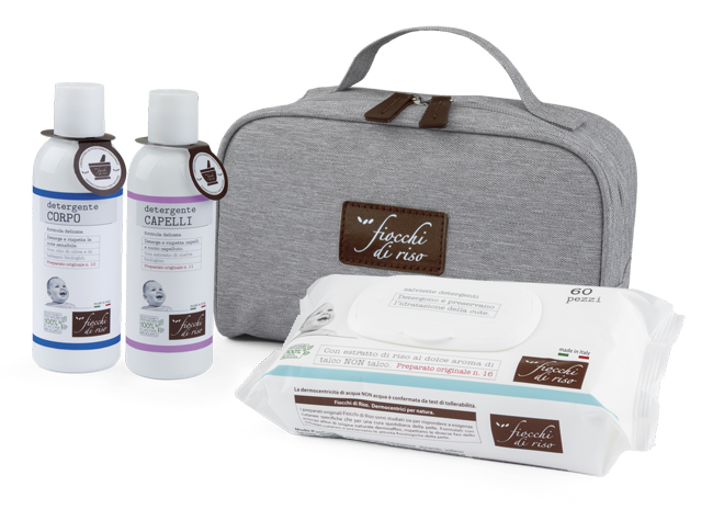 COFANETTO BAGNETTO FIOCCHI DI RISO - Farmamood