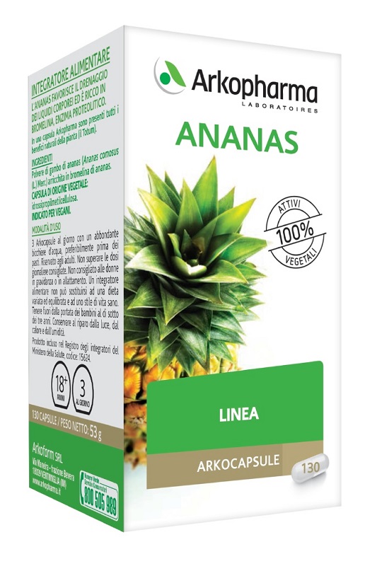 ARKO CAPSULE ANANAS 130 CAPSULE - Farmamood