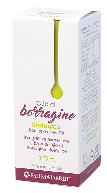 OLIO DI BORRAGINE BIOLOGICO 100 ML - Farmamood
