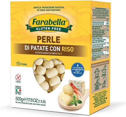FARABELLA PERLE PATATE RISO 500 G - Farmamood