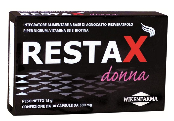 RESTAX DONNA 30 CAPSULE - Farmamood