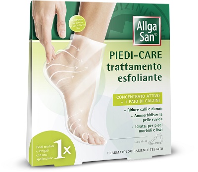 ALLGASAN PIEDI CARE TRATTAMENTO ESFOLIANTE 2 BUSTE MONODOSE - Farmamood