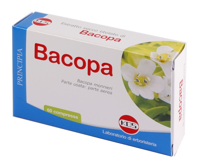 BACOPA MONNIERI ESTRATTO SECCO 60 COMPRESSE - Farmamood