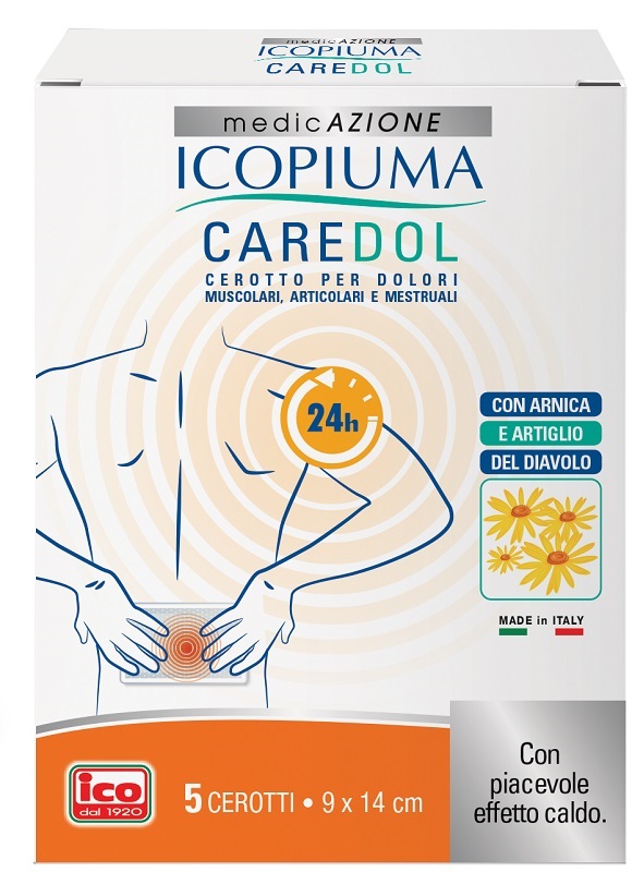ICOPIUMA CAREDOL CEROTTO DOL RETTANGOLARE 5 PEZZI - Farmamood