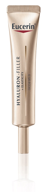 EUCERIN HYALURON-FILLER + ELASTICITY CONTORNO OCCHI SPF 15 15 ML - Farmamood