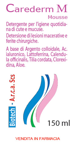 CAREDERM M MOUSSE 150 ML - Farmamood