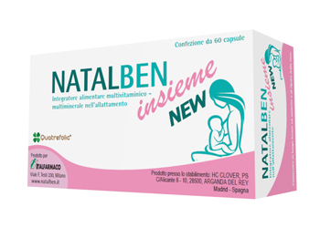 NATALBEN INSIEME NEW 60 CAPSULE - Farmamood