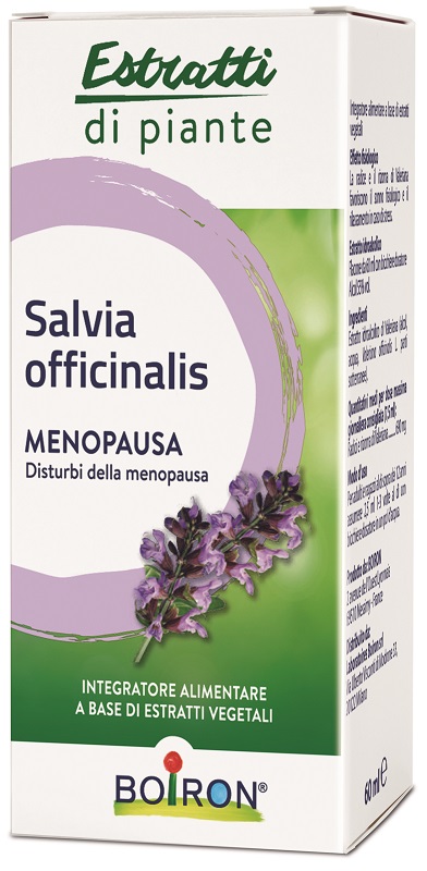 SALVIA OFFICINALIS ESTRATTO IDROALCOLICO 60 ML INT - Farmamood