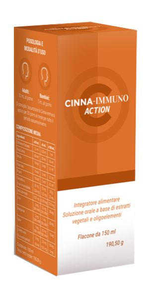 CINNA IMMUNO ACTION SOLUZIONE ORALE 150 ML - Farmamood