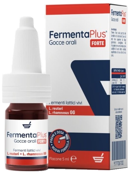 FERMENTA PLUS GOCCE ORALI FORTE 5 ML - Farmamood